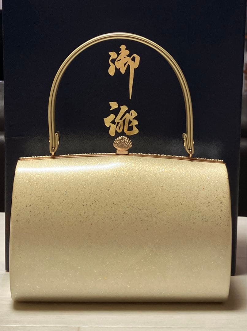 草履バッグセット　ゴールド　LLサイズ　大きいサイズ