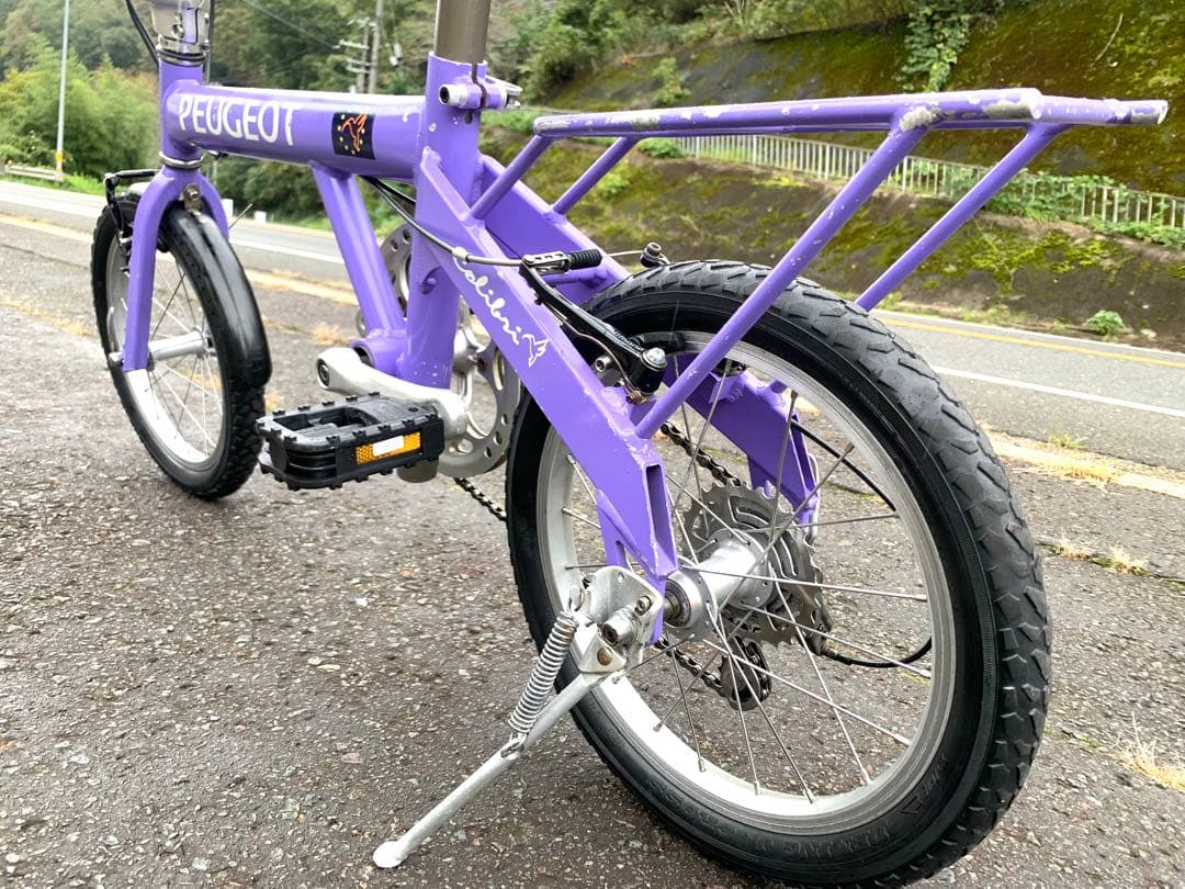 【即乘】送料無料 PEUGEOT 折り畳み自転車 ミニベロ 小径車 16インチ