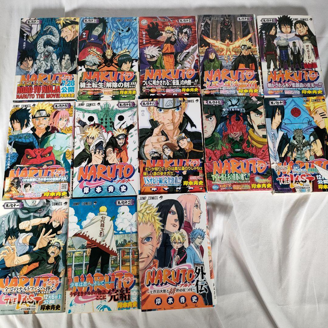 NARUTO-ナルト- コミック 全72巻+外伝　73冊セット