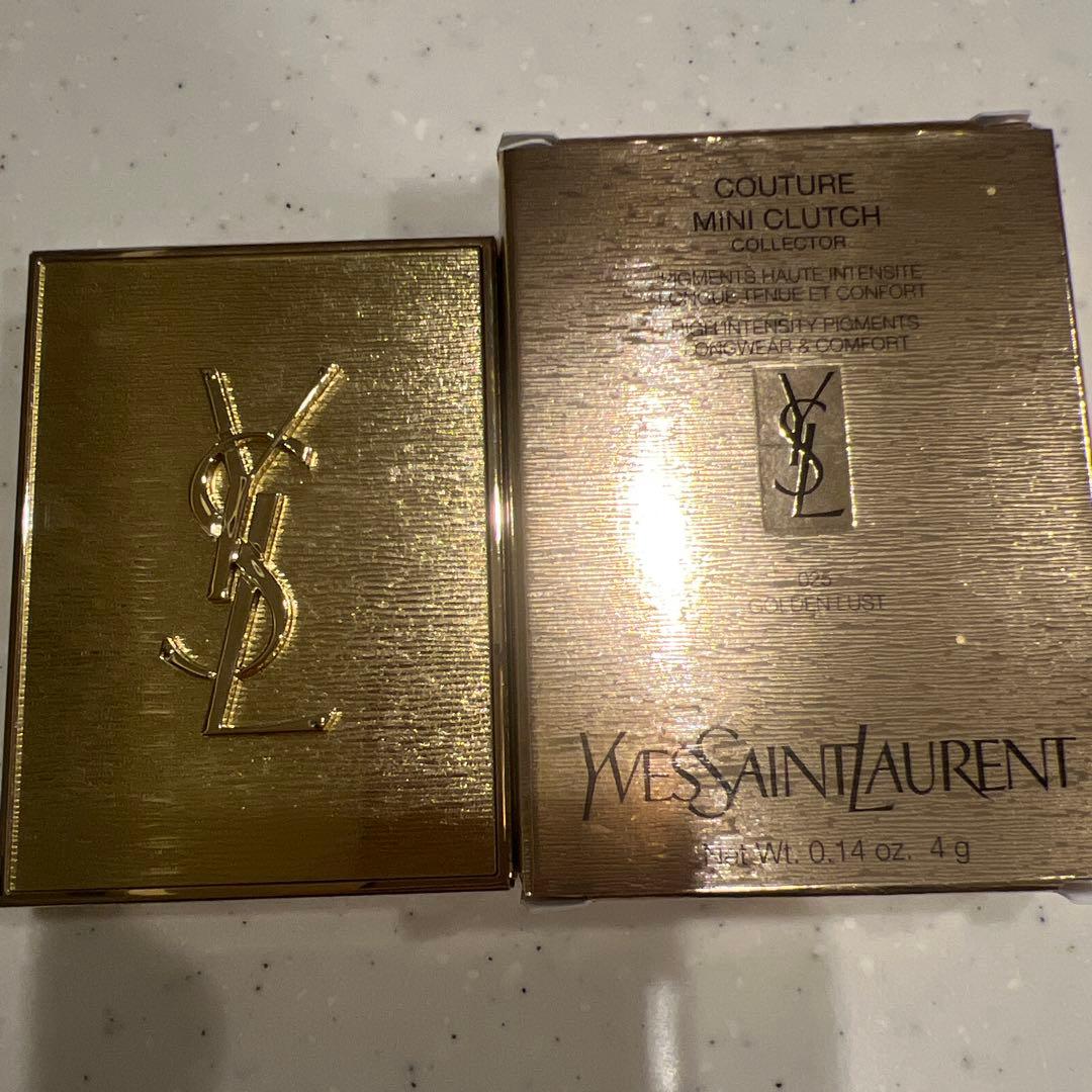 YSL クチュールミニクラッチ アイシャドウパレット ゴールデンラスト　025