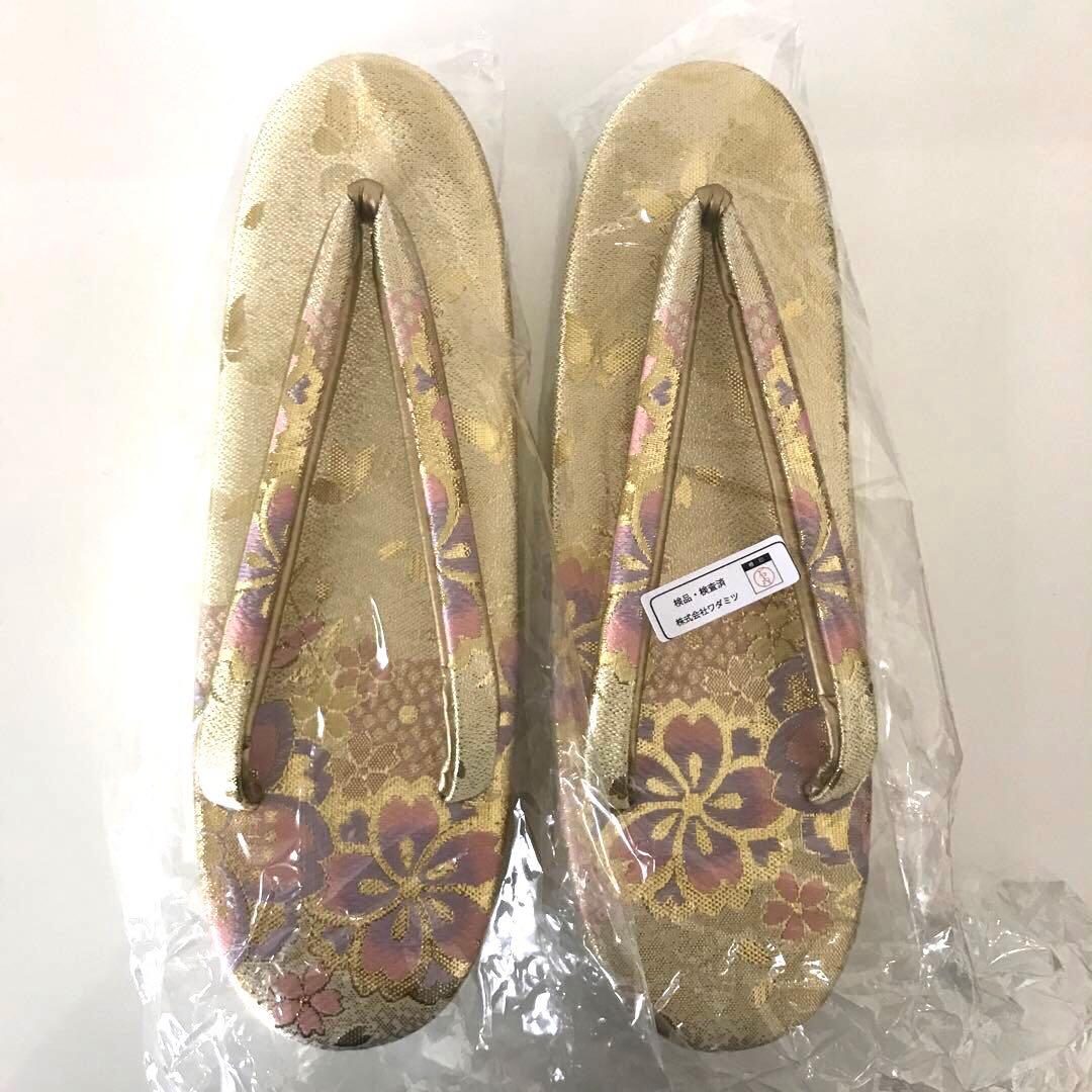 成人式 結婚式 和装 バッグ草履セット 桜