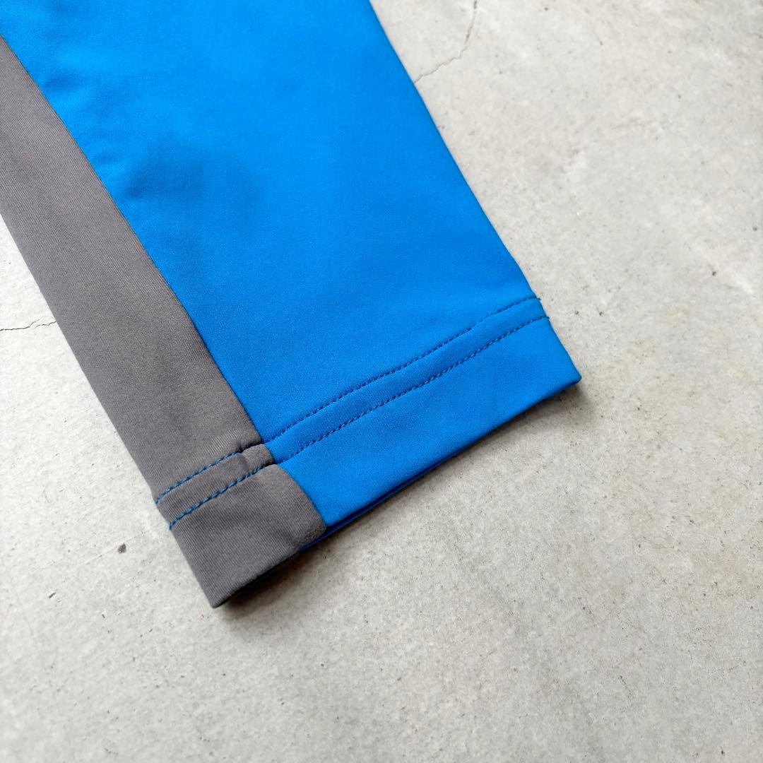 【美品】DESCENTE GOLF ジップスタンド ロングスリーブシャツ L