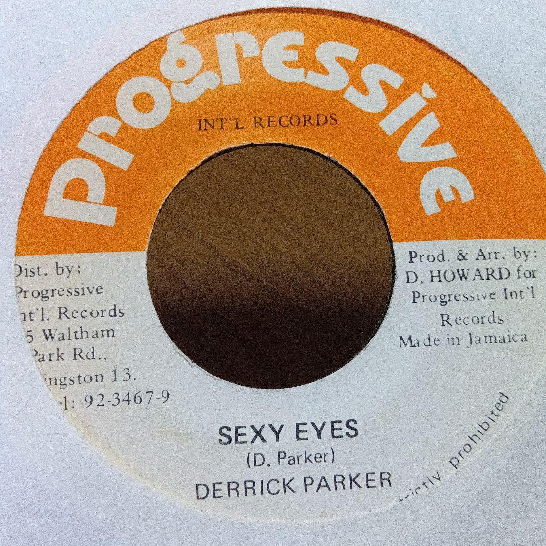 レア盤レゲエレ★DERRICK PARKER / SEXY EYES ロックD