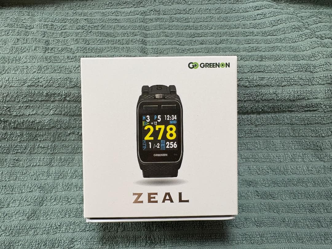 ゴルフウオッチ Green ON ZEAL GPSナビ