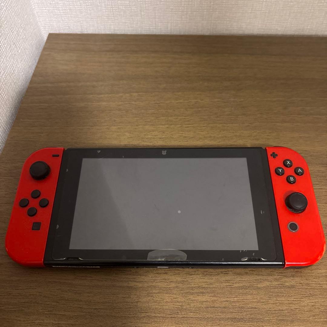 ⚠️ジャンク！！　Nintendo Switch 赤/黒 本体