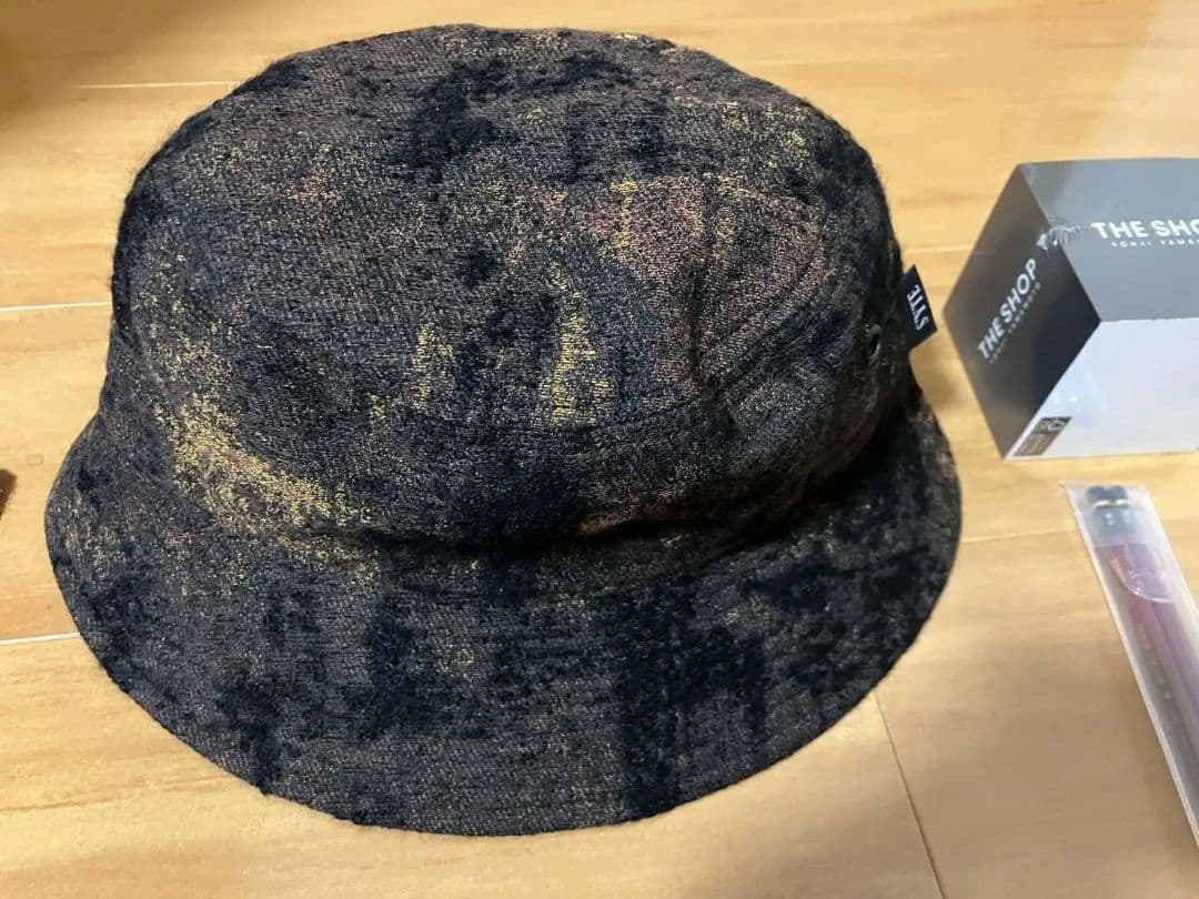 専用 ヨウジヤマモトCHECK JACQUARD BUCKET HAT