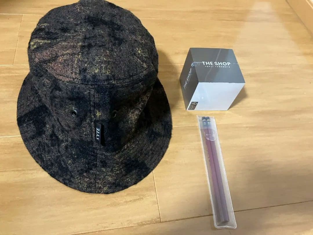 専用 ヨウジヤマモトCHECK JACQUARD BUCKET HAT