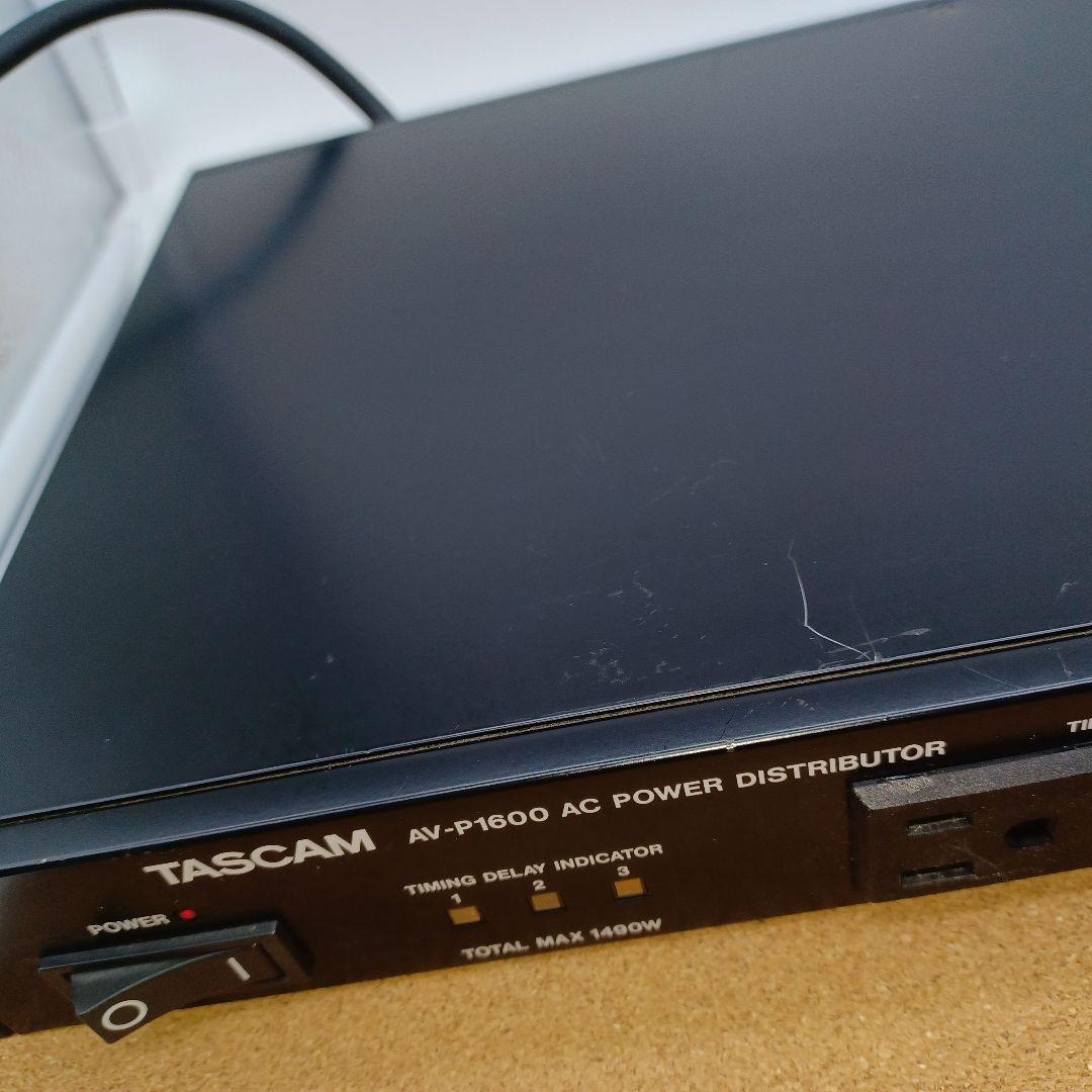 配信機器・PA機器・レコーディング機器 TASCAM AV-P1600 AC POWER DISTRIBUTOR