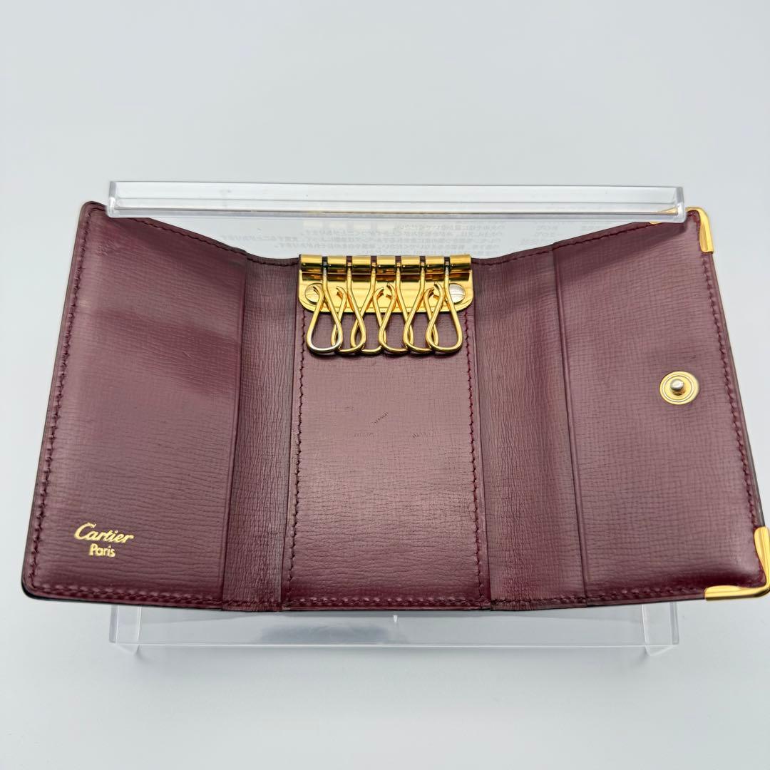✨美品✨Cartier マストライン レザー 6連 キーケース ユニセックス