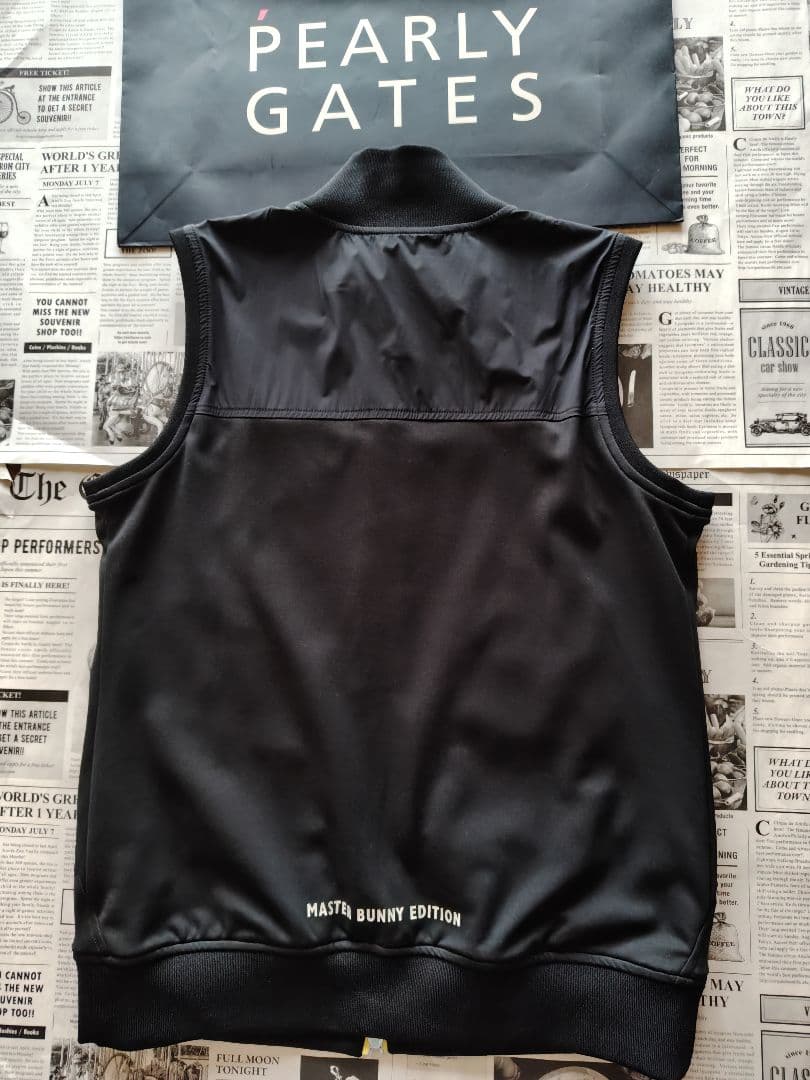 【新品】PEARLY GATES MBE 　ジップアップベスト　レディース❣️