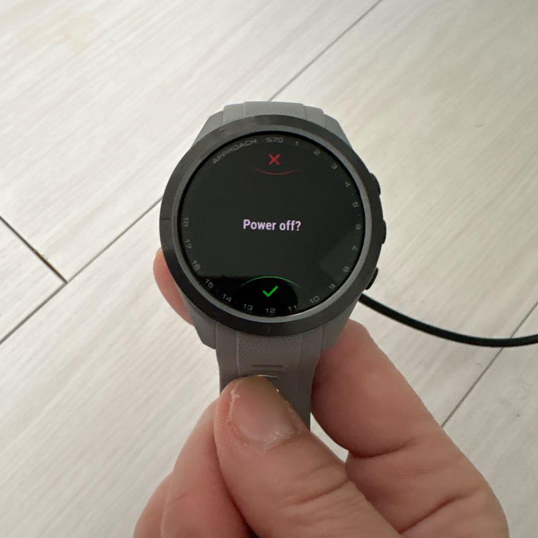 GARMIN Approach S70 47mm GPSゴルフウォッチ