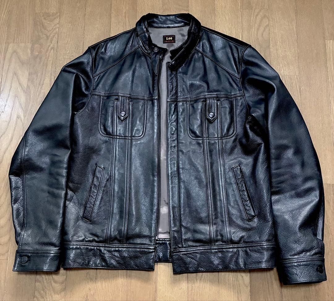 本日限定！Lee×FREAK'S STORE トラッカーレザージャケット黒L