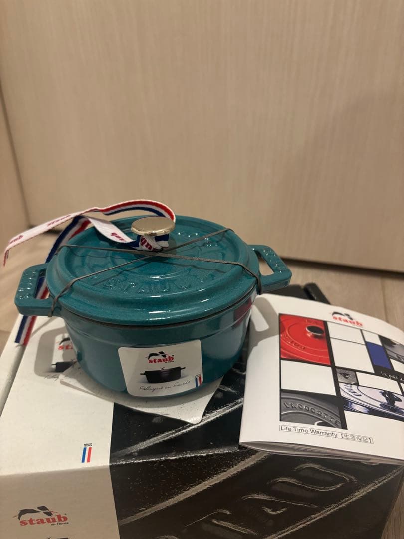 STAUB ラウンドココット ブルーベリー &ミント
