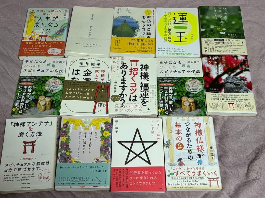 桜井識子 神社 スピリチュアル 本14冊 まとめ売り