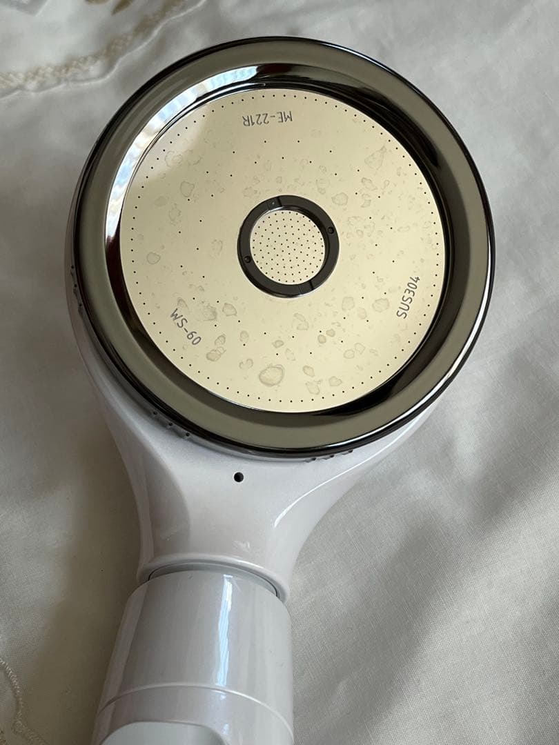 アラミックシルキーナノバブルシャワーヘッドスパロイヤルホワイトJSNB3-RW