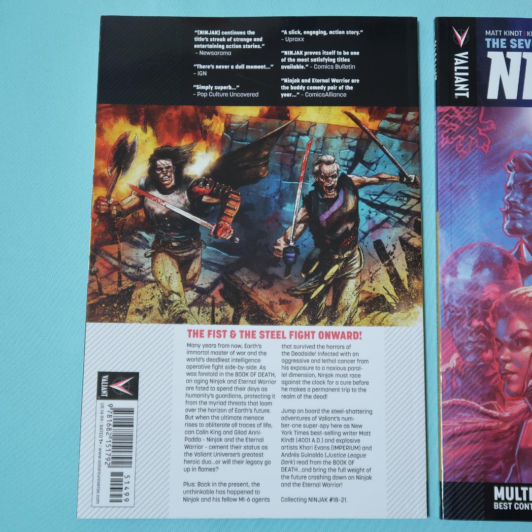 セール！ 洋書　アメコミ　Ninjak　VALIANT　2冊セット