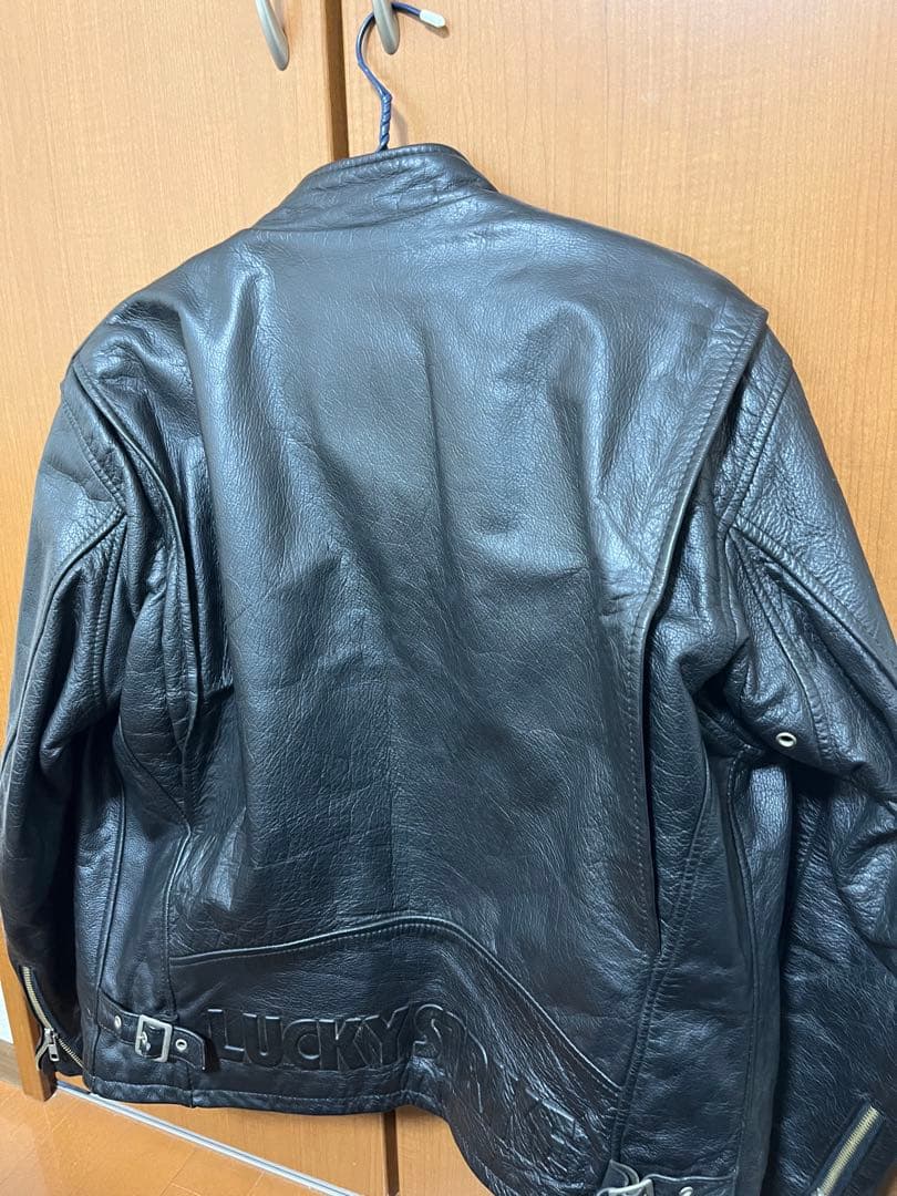 希少品　LUCKY STRIKE レザージャケット 革ジャン　古着