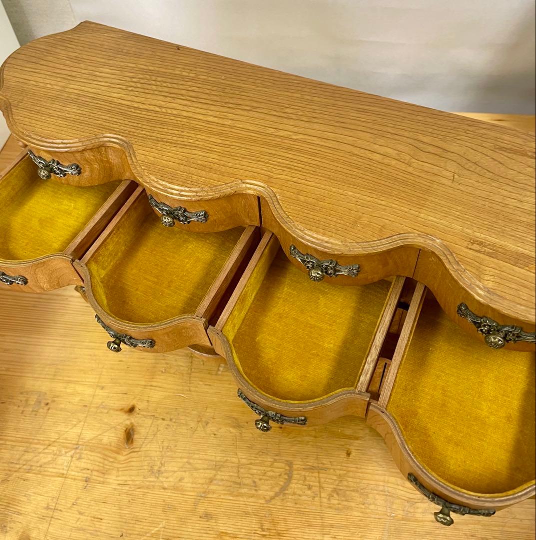 オールドSEIKO製 曲げ木 ジュエリーケース オルゴール MUSIC BOX