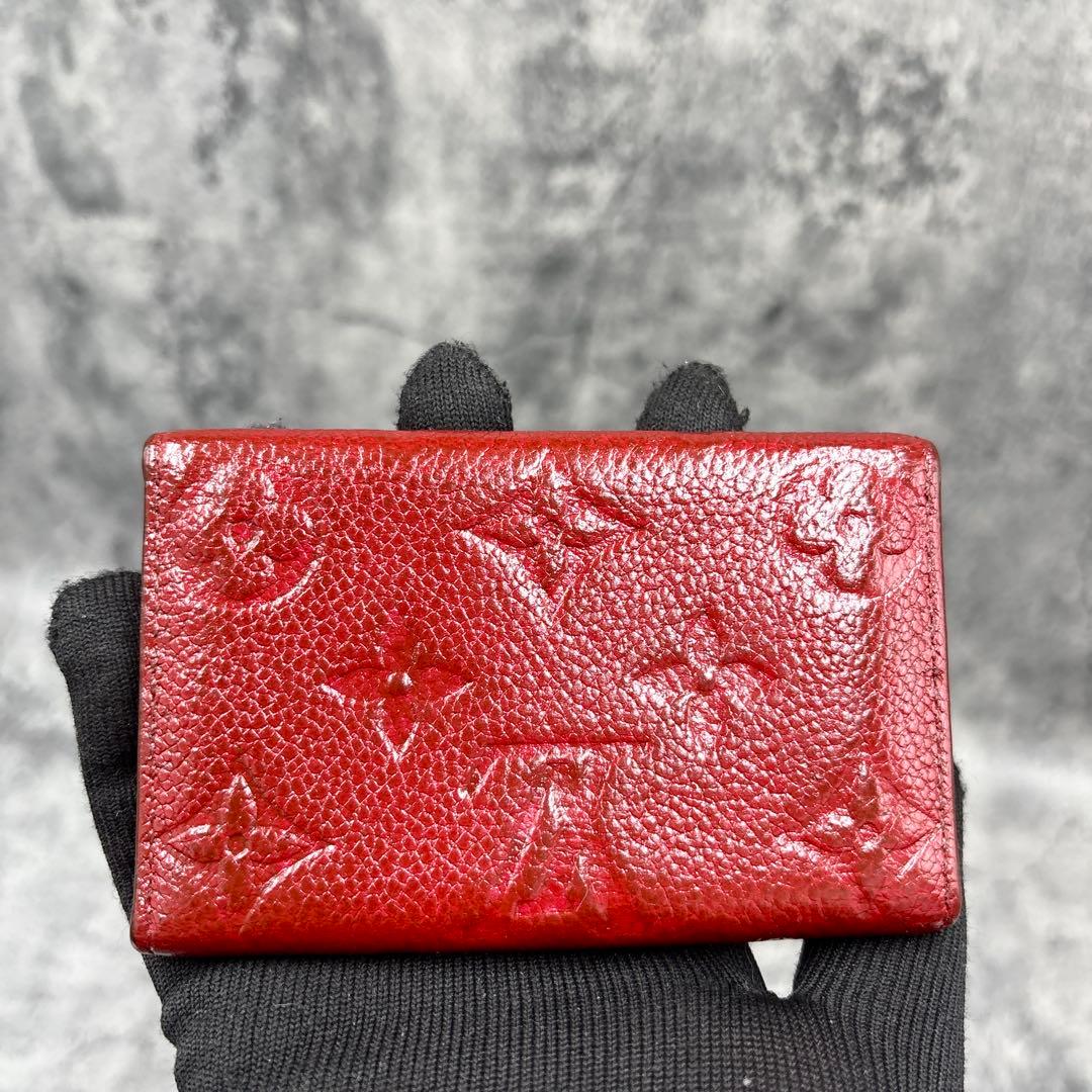 ✨️極美品✨️LOUISVUITTON ルイヴィトン キーケース アンプラント 赤