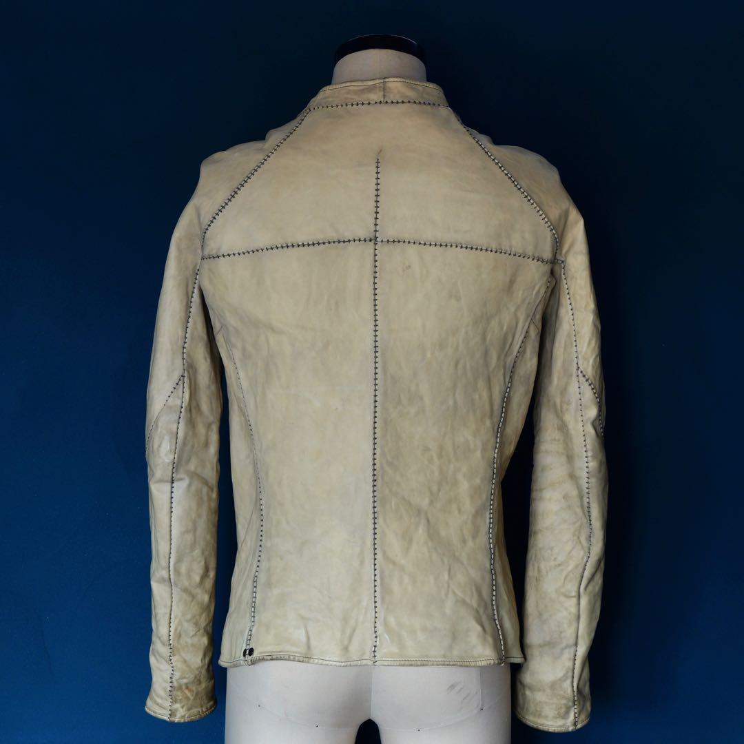 incanation 白鞣し ホースレザージャケット Horse Leather