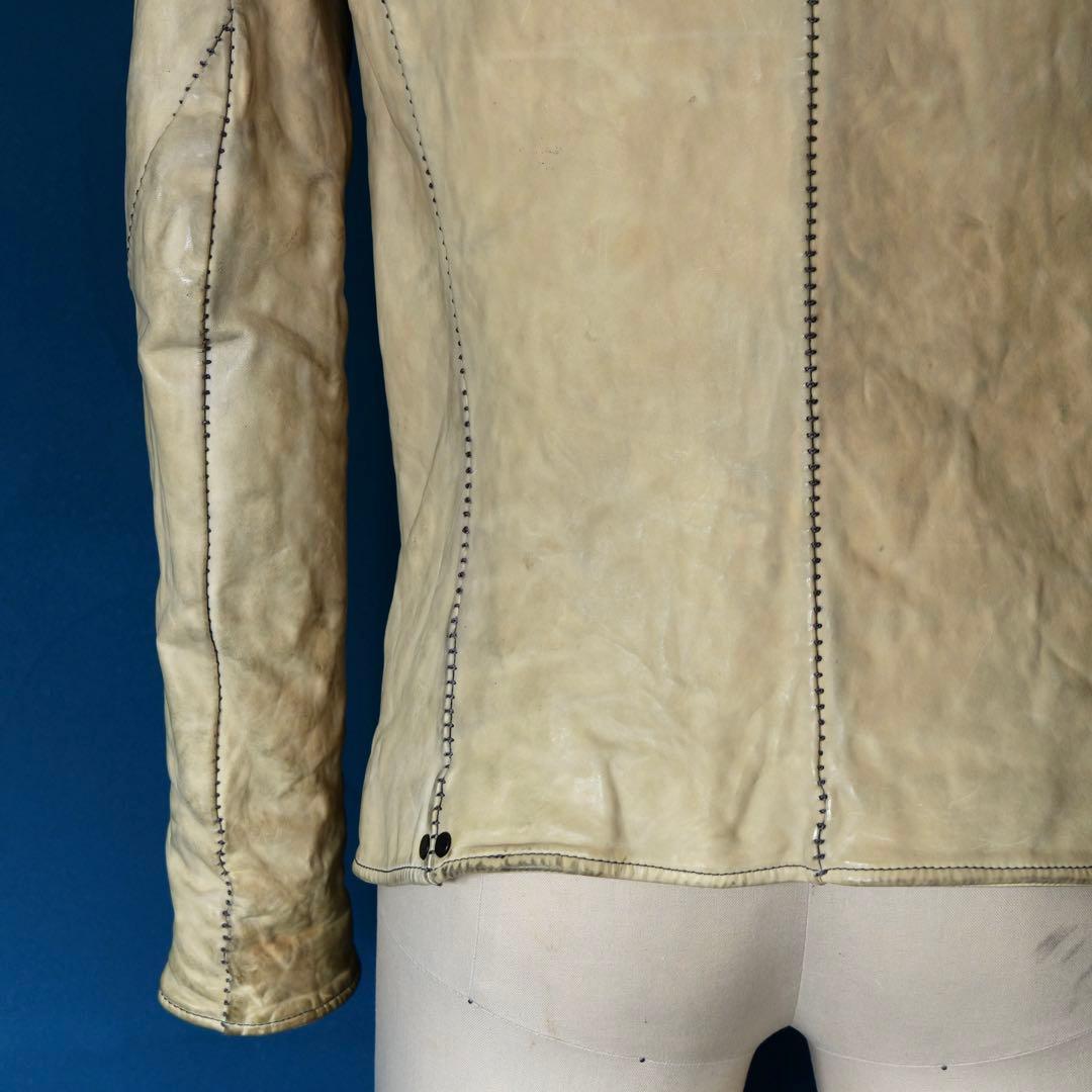 incanation 白鞣し ホースレザージャケット Horse Leather