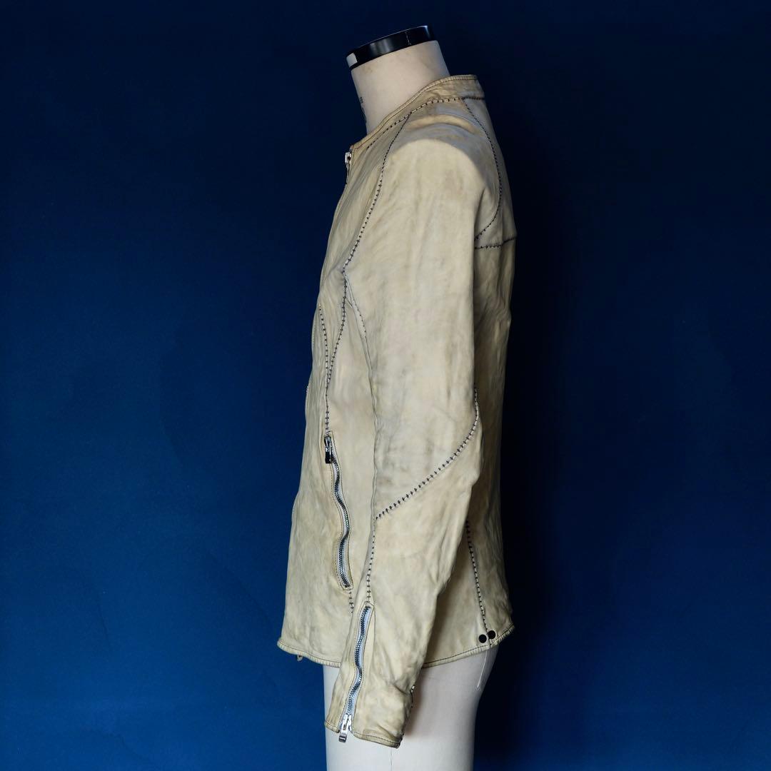 incanation 白鞣し ホースレザージャケット Horse Leather