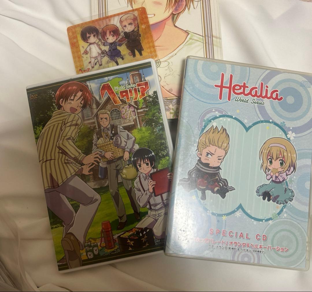 ヘタリア dvd えくすとらでぃすく Fan Disc はたふってパレード CD