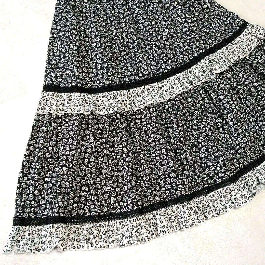 【美品】✨ケイトスペードニューヨーク 花柄 ティアード ワンピース Sサイズ
