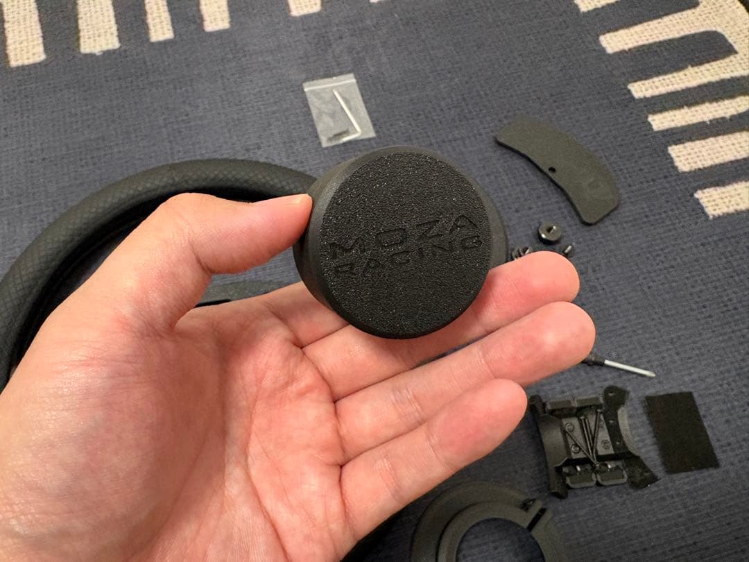 MOZA ES/ESX用14インチ（350mm）交換ホイール＋磁気パドル【新品】