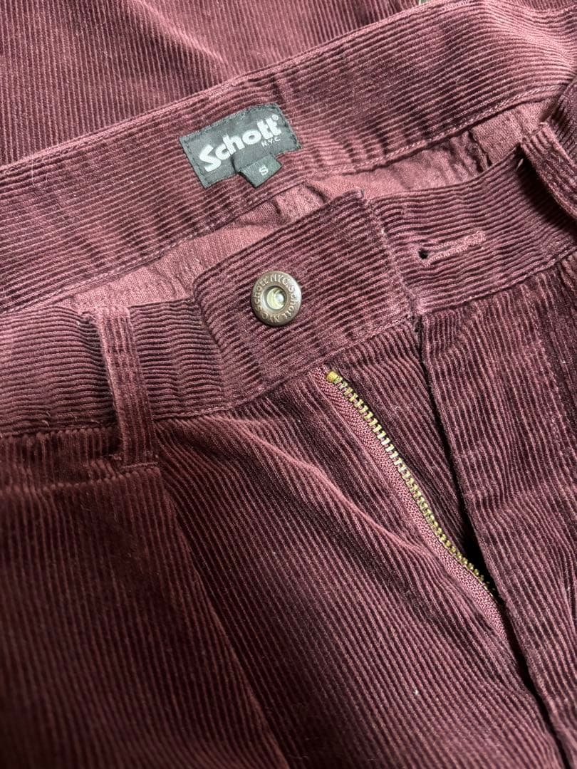 schott コーデュロイ ジャケット パンツ セットアップ