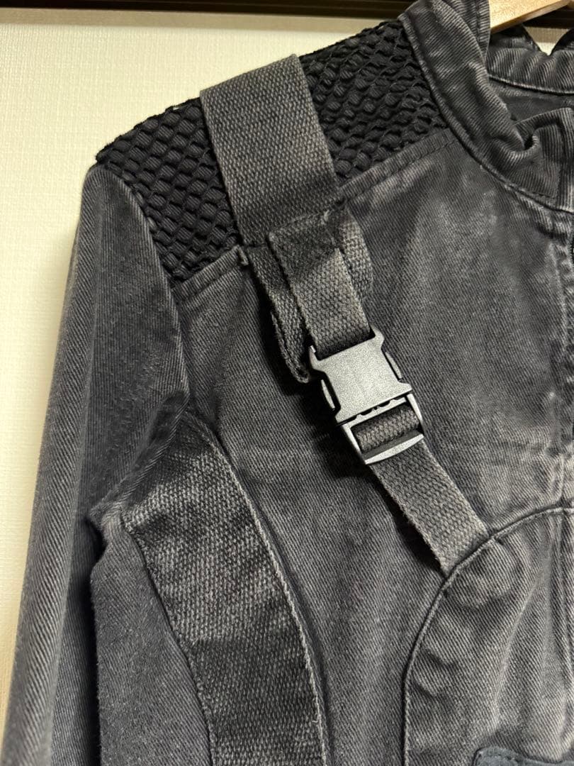 tripp nyc ジャケット 00s アーカイブ メッシュ ボンテージ