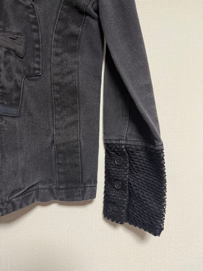 tripp nyc ジャケット 00s アーカイブ メッシュ ボンテージ