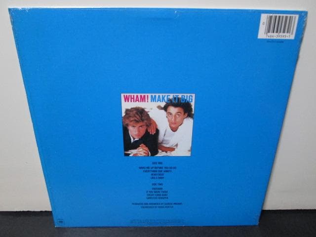 盤質A US-original Make It Big ワム! Wham!