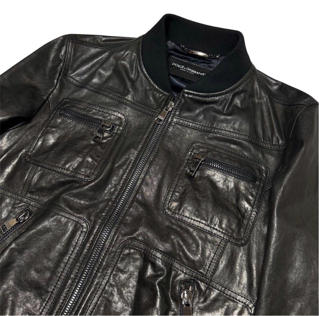U*I様 Dolce＆gabbana leather jacket archiv