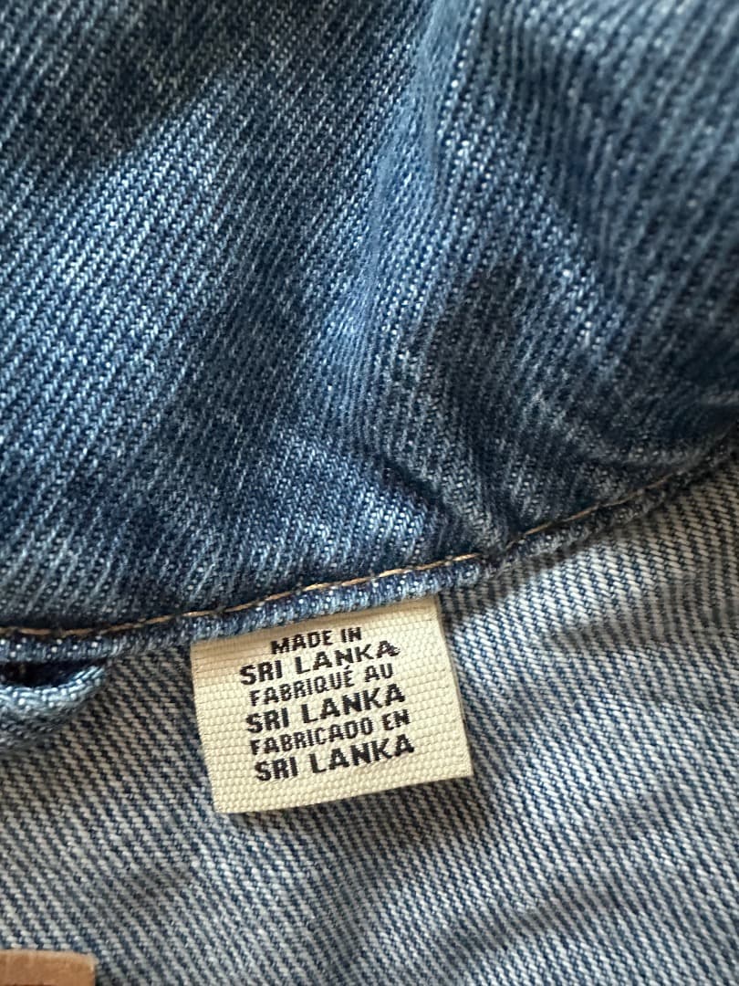 Man’s Levi’s jeans jacket XL