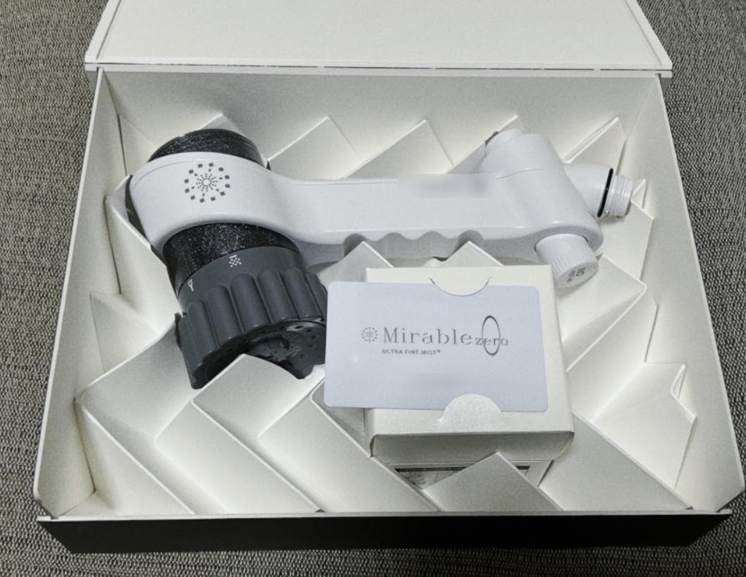Mirable zero ウルトラファインミスト シャワーヘッド 未使用品