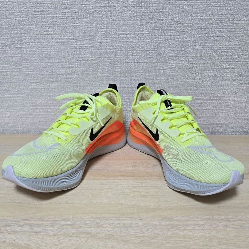 Nike Zoom Fly 4 イエロー オレンジ　27.5cm メンズ
