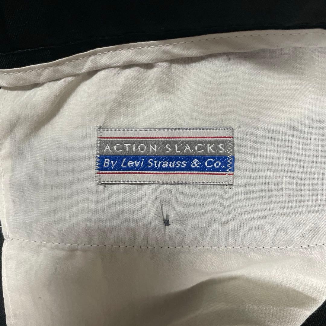 Levi's アクションスラックス ブラック W35L30