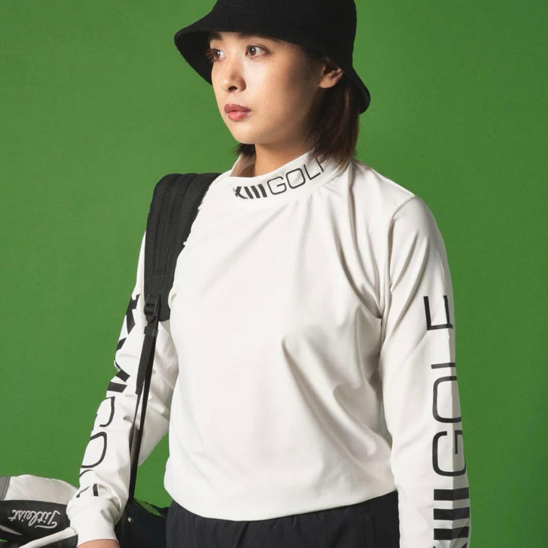 【美品】セバントゥアゴルフ XXIII GOLFモックネック ゴルフウェアメンズ