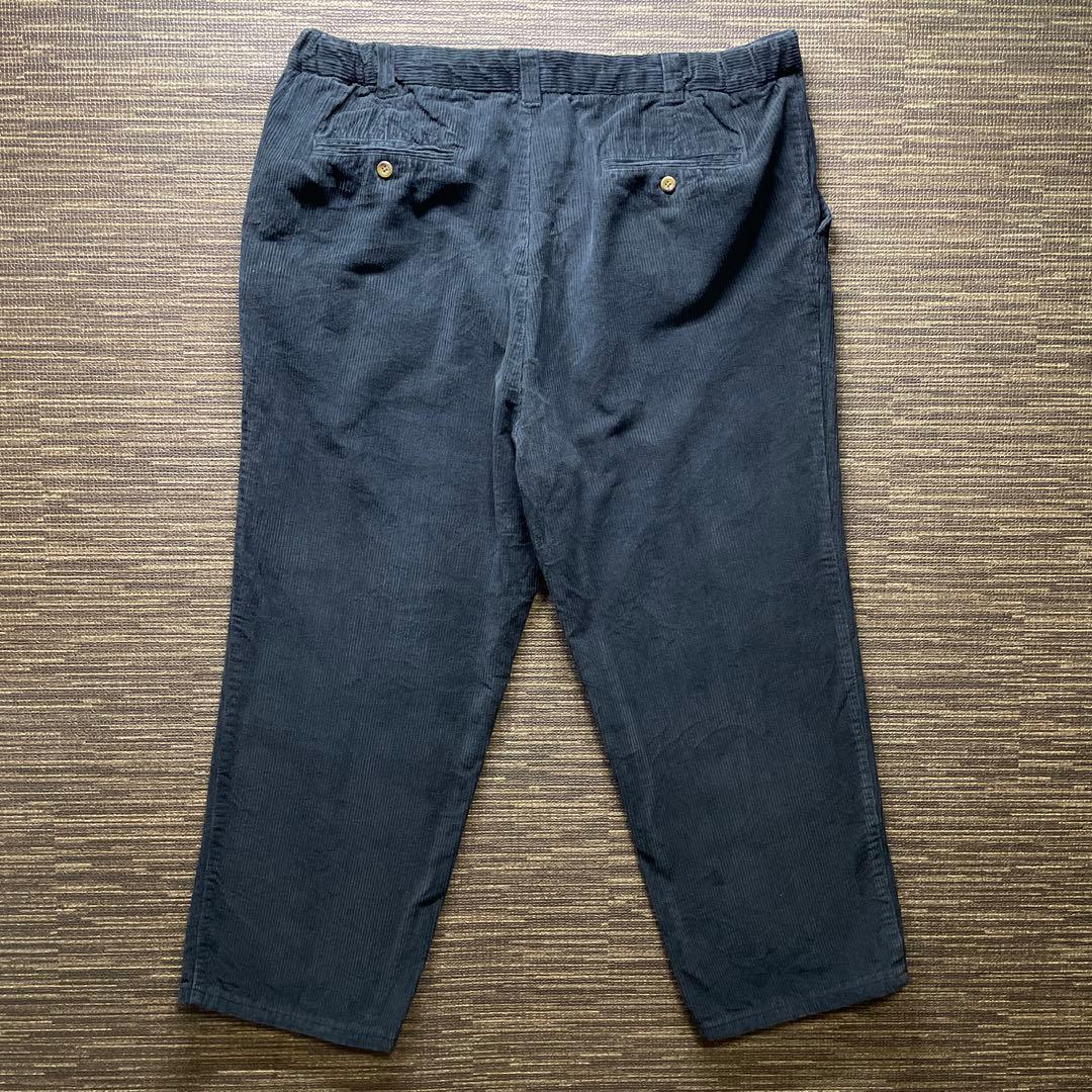 KINGSIZE W46 ブラック　コーディロイパンツ　古着　Y2K