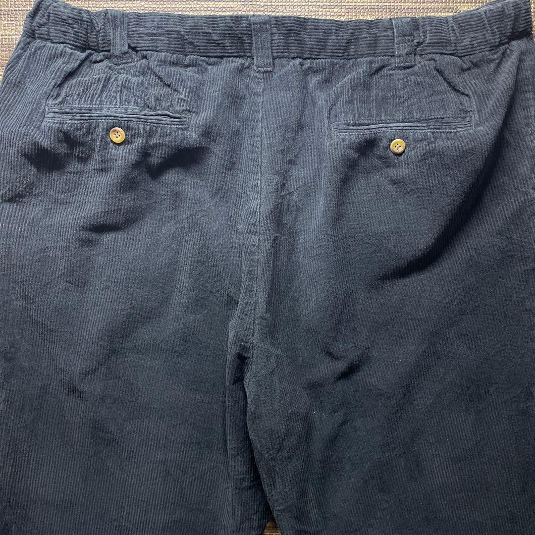 KINGSIZE W46 ブラック　コーディロイパンツ　古着　Y2K