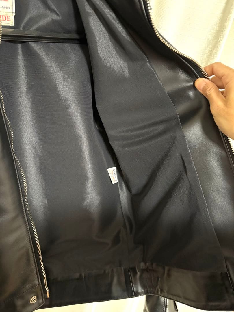 Lewis Leathers ドミネーター タイトフィット 38 ブラック