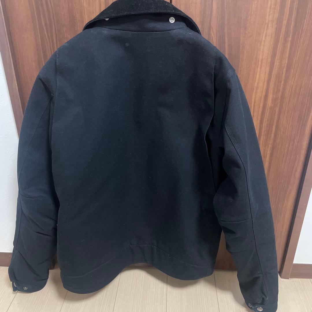 Carhartt ブラック リラックスフィットジャケット S