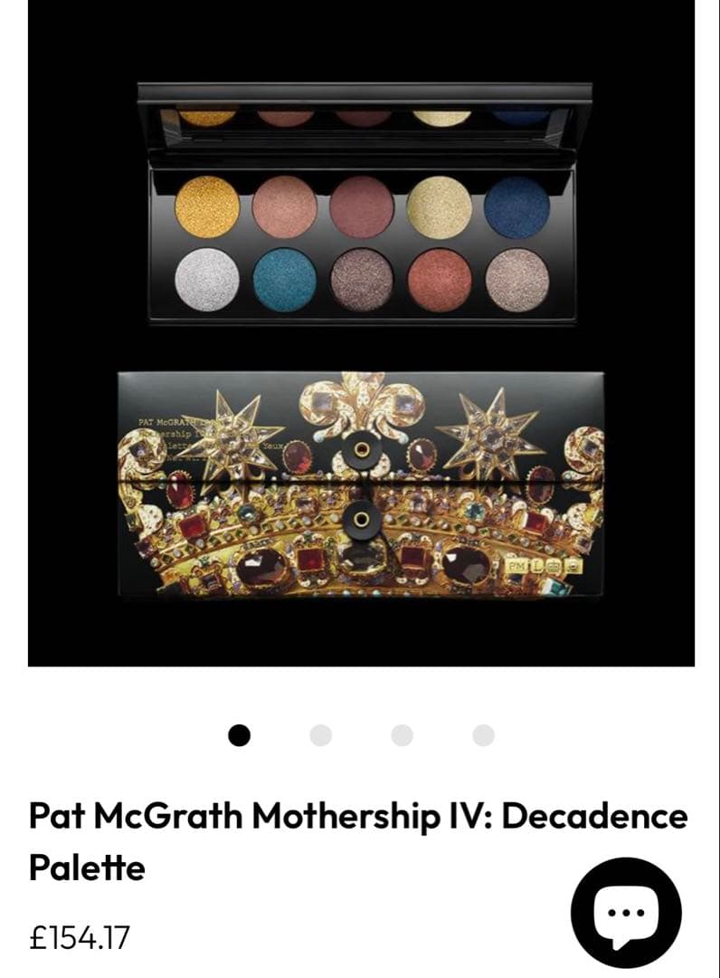 限定レア　Pat Mcgrath パットマクグラス　デカダンス　パレット