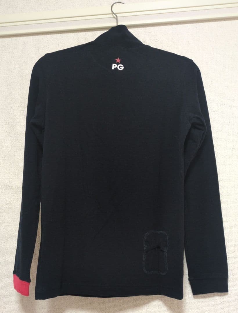 新品、未使用　パーリーゲイツ　長袖　モック濃紺