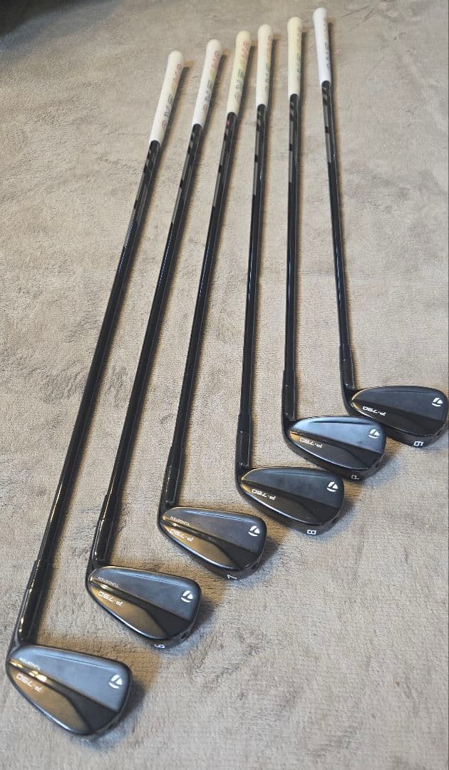 Taylormade P790 ブラック アイアン6本 MCI ブラック