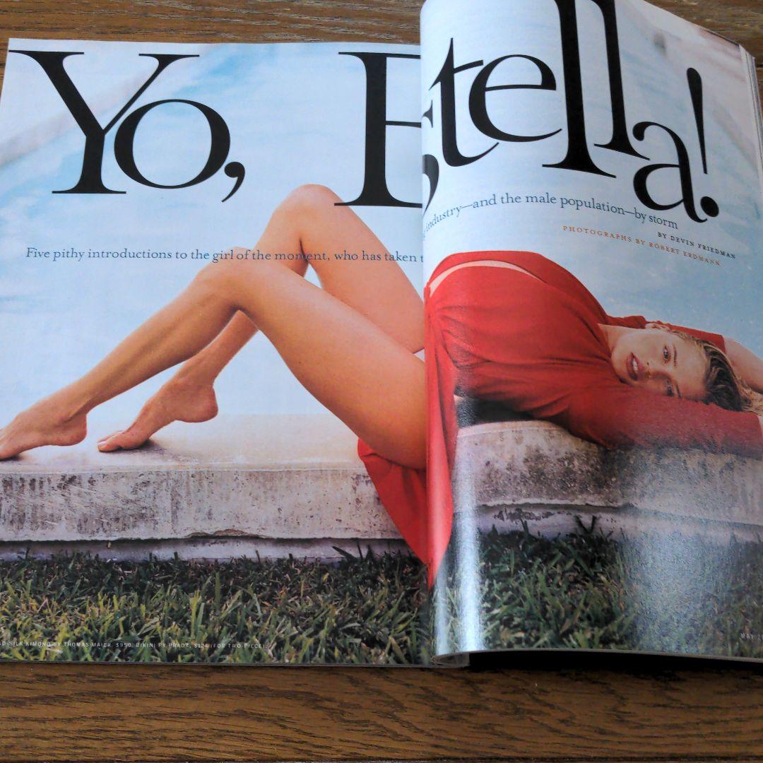 その他 GQ may 2000 Estella Warren