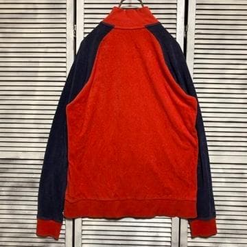 BMEU アウター 古着 赤 NIKE ナイキ 刺繍 風車 トラックジャケット