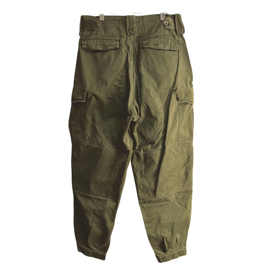 70‘s ベルギー軍 M-64 フィールドパンツ カーゴパンツ ユーロミリタリー