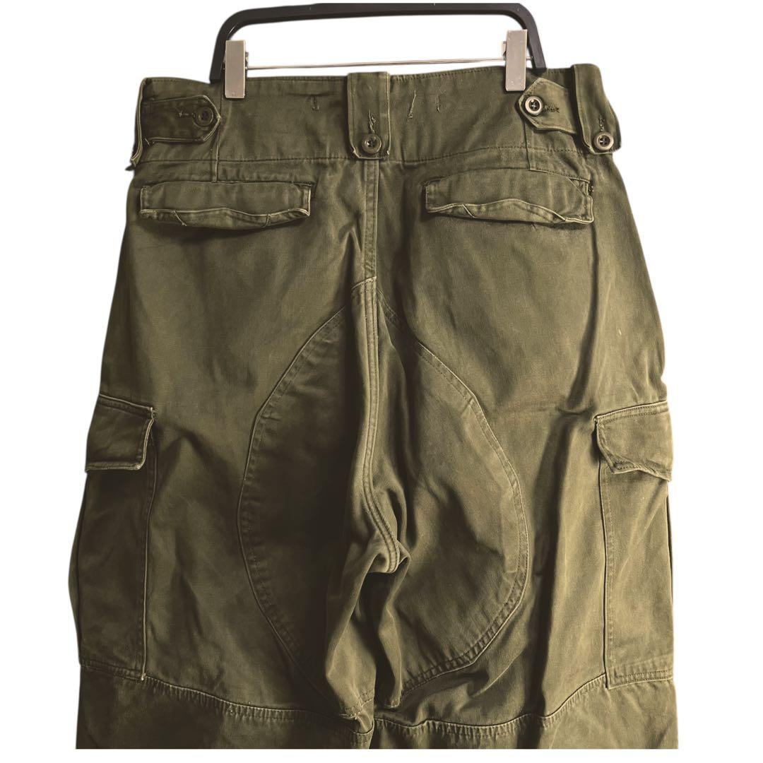 70‘s ベルギー軍 M-64 フィールドパンツ カーゴパンツ ユーロミリタリー